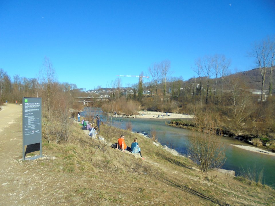 River landscape at the Reinacher Heide