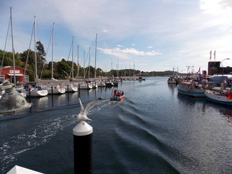 Eckernförde lake baltic sea