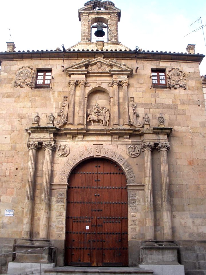 Salamanca - Iglesia de San Martín, portada renacentista 02