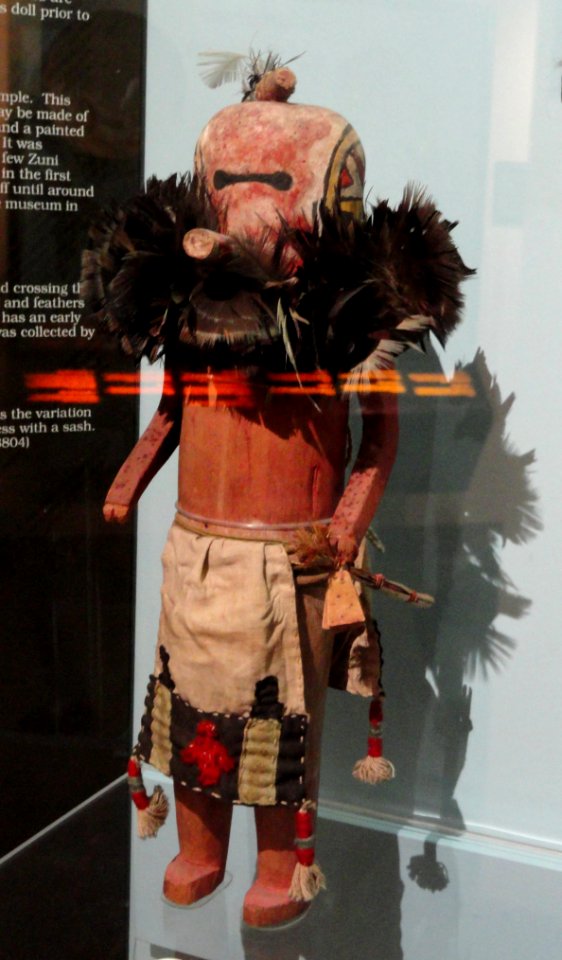 Salamobiya katcina, Zuni, acquired before 1906 - Peabody Museum, Harvard University - DSC05546
