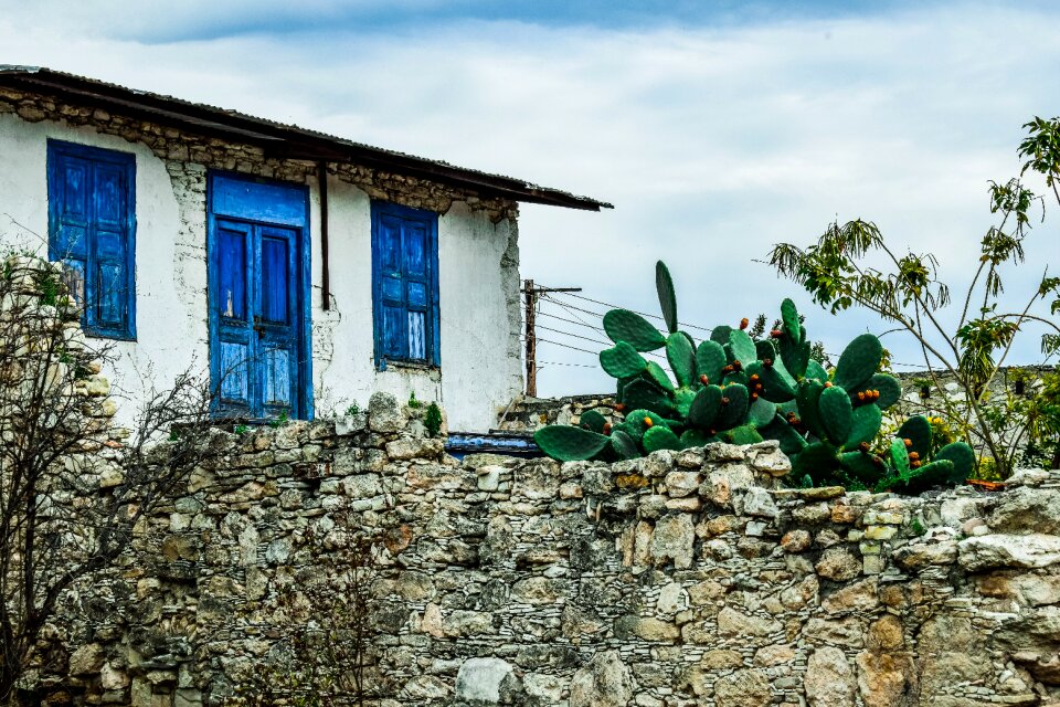 Old building facade