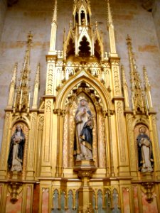 Salamanca - Convento de San Esteban, interior de la iglesia 02