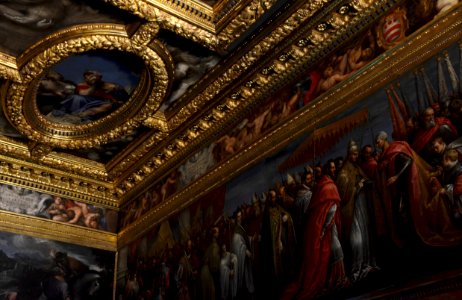 Sala del Consiglio dei Dieci Doge's Palace 02032015 3