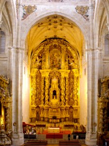 Salamanca - Convento de San Esteban, retablo mayor de Churriguera
