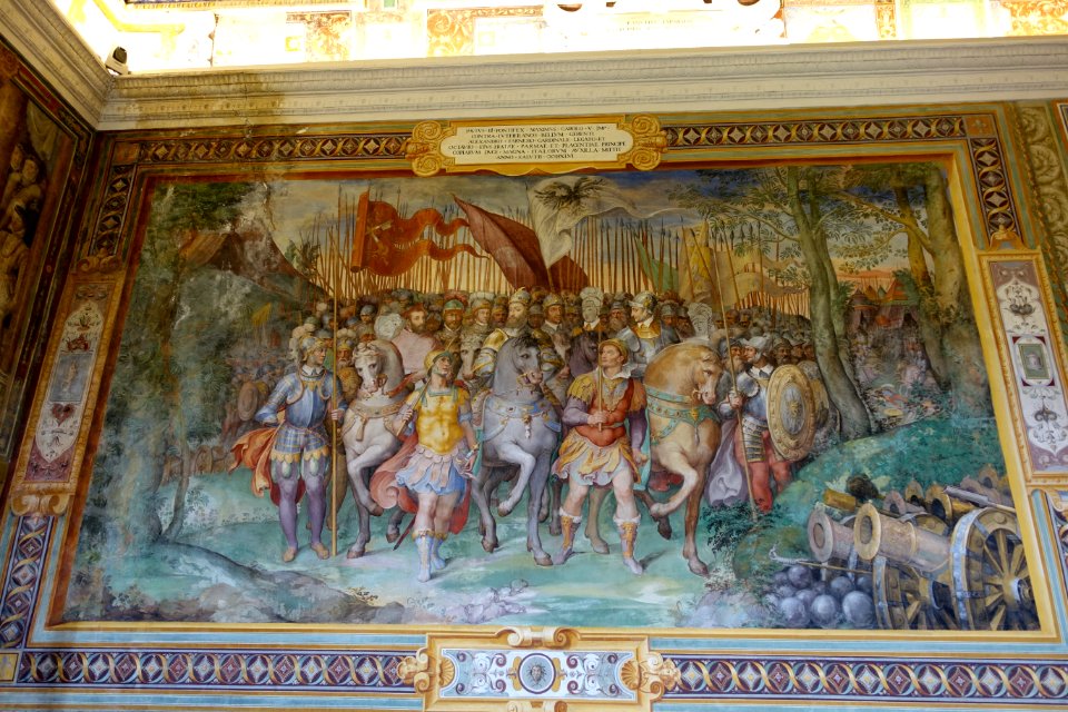 Sala dei fasti Farnesiani - Villa Farnese - Caprarola, Italy - DSC02386