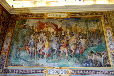 Sala dei fasti Farnesiani - Villa Farnese - Caprarola, Italy - DSC02386