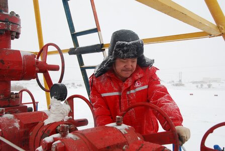 In the snow valve power