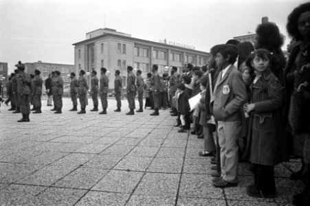 10-jarig herdenking installatie Nieuw Guinea Raad in Congresgebouw Den Haag , ov, Bestanddeelnr 925-1993