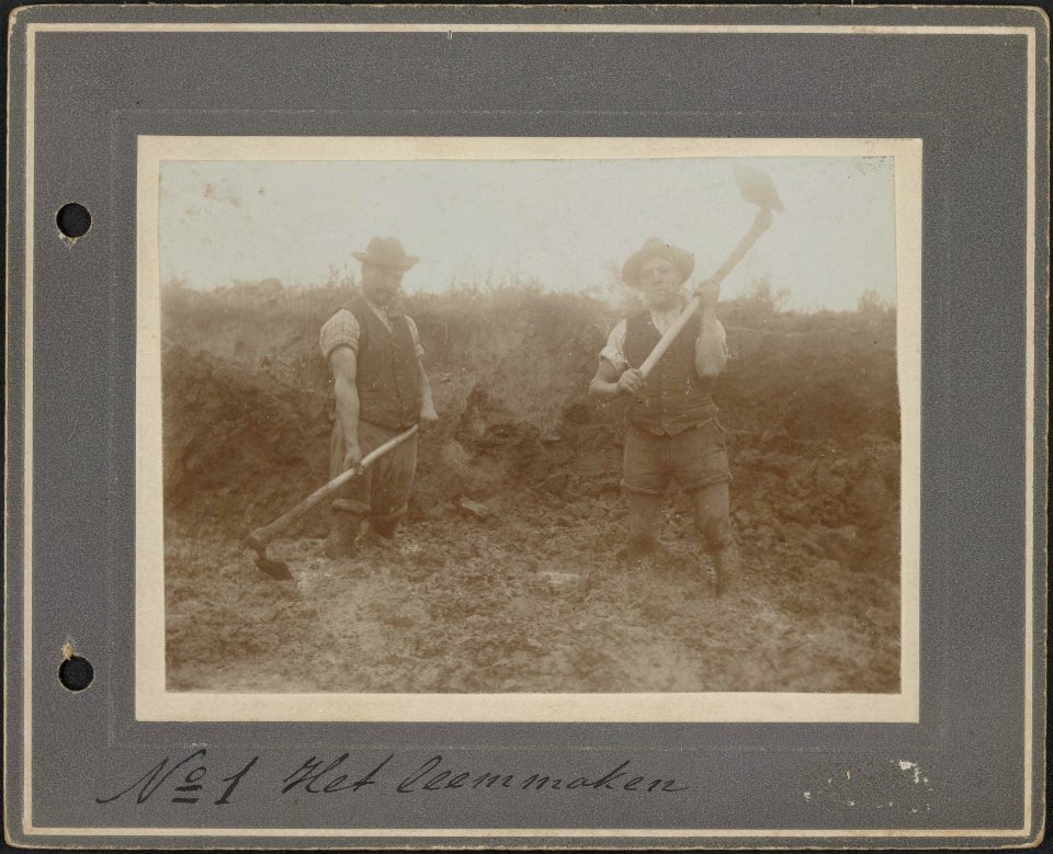 1 Leem maken, Bestanddeelnr 256-1377
