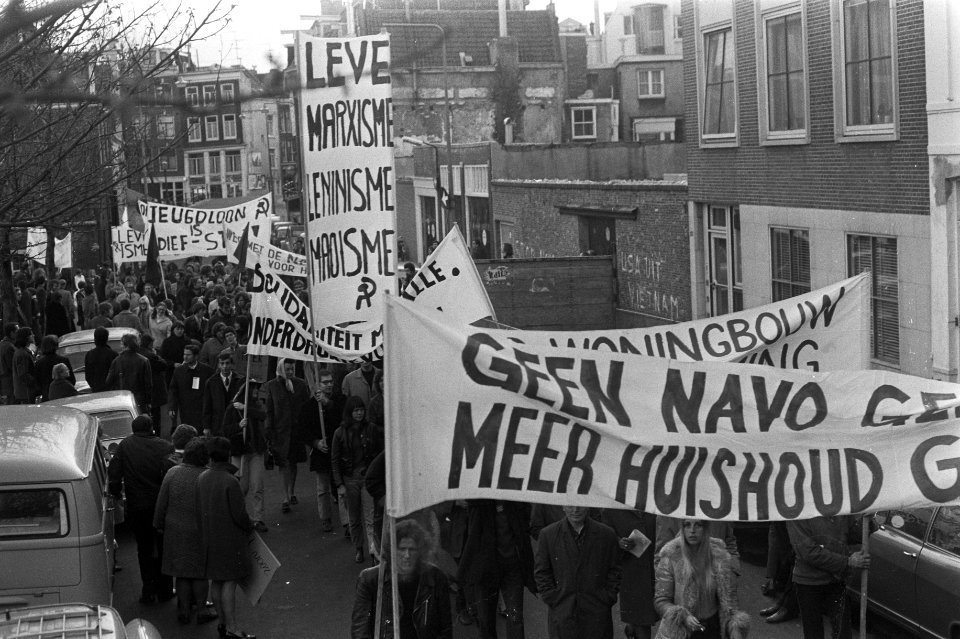 1 Mei demonstratie van CPN, Bestanddeelnr 923-4890