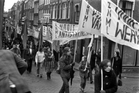 1 Mei demonstratie door Amsterdam, Bestanddeelnr 926-3800