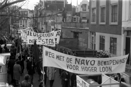 1 Mei demonstratie van CPN, Bestanddeelnr 923-4891