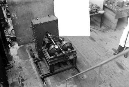10x15 Beproevingsmachine voor slijpsteenkappen, Bestanddeelnr 256-0582