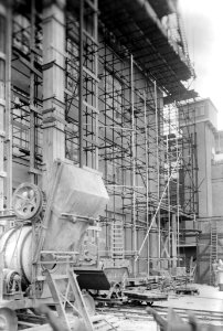 10x15 Beproeving aluminium steiger bij PTT-gebouw Binckhorstlaan te s-Gravenhage, Bestanddeelnr 256-0626