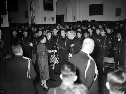 100 jaar KIM Den Helder bezoekdag koningin Juliana, Bestanddeelnr 906-7912