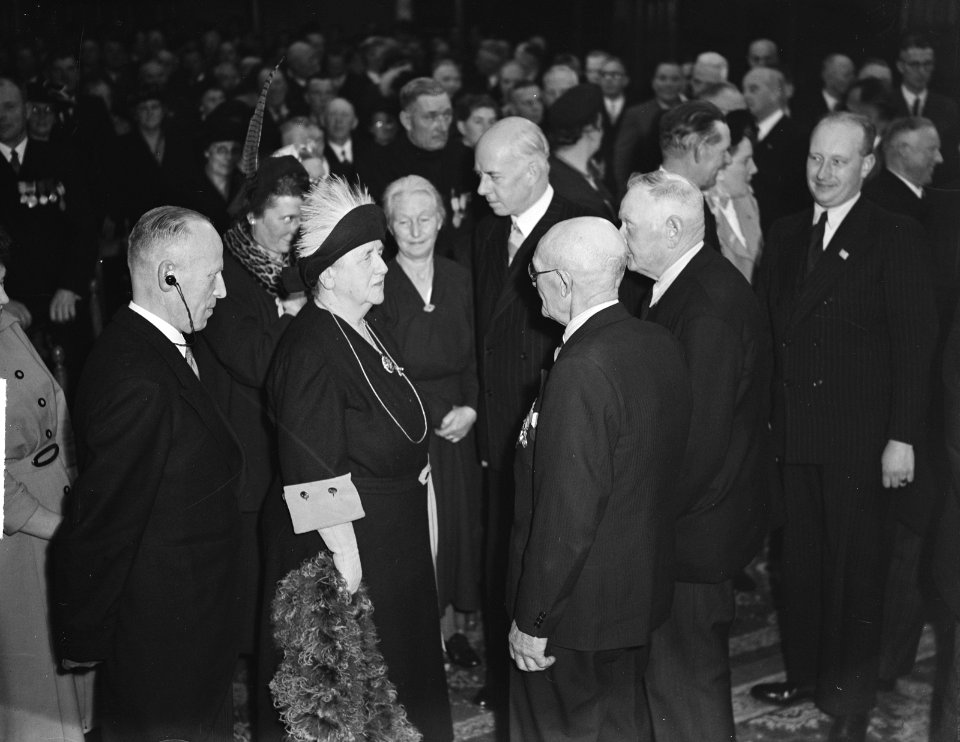125 jarig jubileum reddingmaatschappijen NZHRM en ZHMRS in de Ridderzaal gevierd, Bestanddeelnr 903-7114