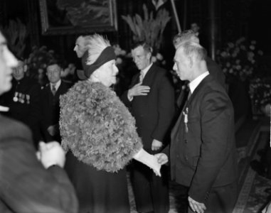 125 jarig jubileum reddingmaatschappijen NZHRM en ZHMRS in de Ridderzaal gevierd, Bestanddeelnr 903-7113