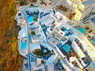 Greece pool holidays photo