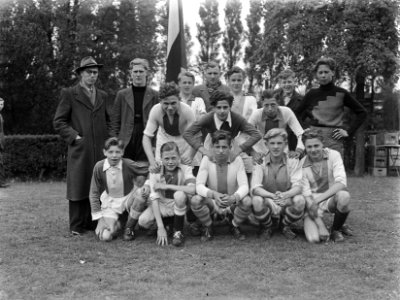 11-tallen aspiranten Blauw-wit toernooi voetbal, Bestanddeelnr 902-7244