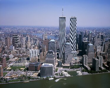 Wtc new york city twin towers photo