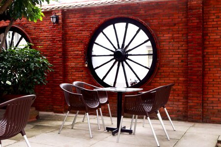 Wheel round tiles