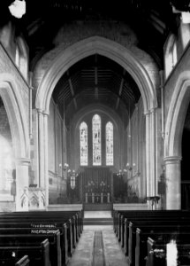 "The chancel", Knighton church (1294311)