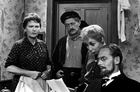 'Boefje' in 1964 op televisie. Mimi Boesnach en Sacco van der Made, Bestanddeelnr 915-5464