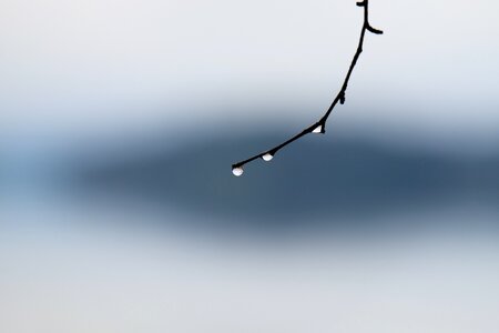 Winter outdoors abstract