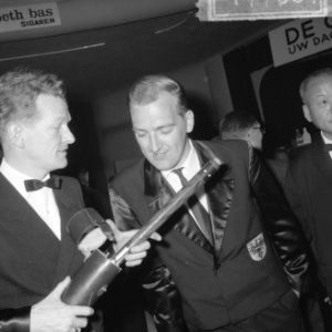 1965 World Three-cushion Championship, de Ruijter (NLD) & Scherz (AUT), Bestanddeelnr 917-7607
