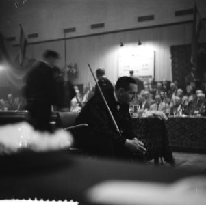 1961 World Three-cushion Championship, Bert Teegelaar (NED), Bestanddeelnr 912-3764