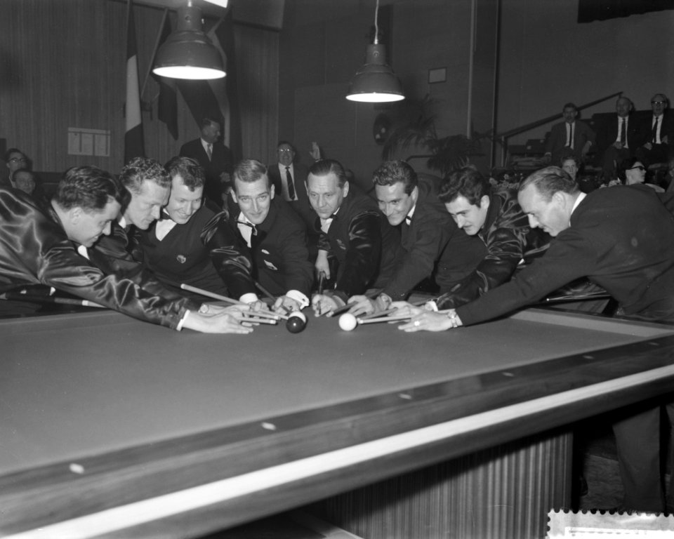 1961 World Three-cushion Championship, the participants, Bestanddeelnr 912-3712