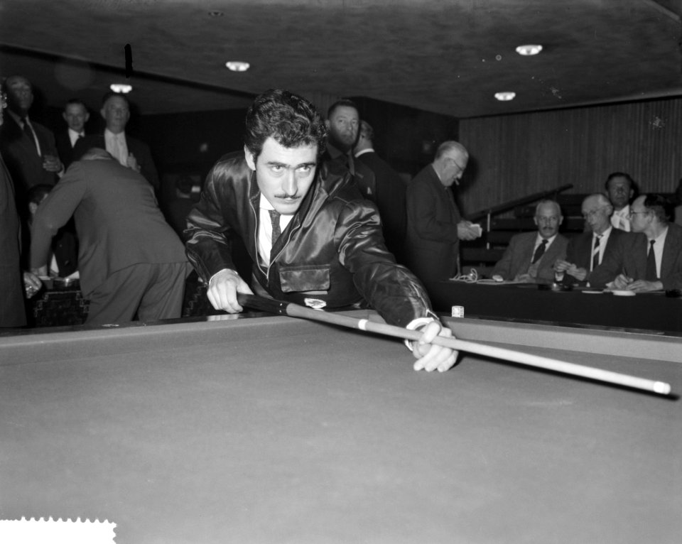 1961 World Three-cushion Championship, Egidio Vieira (POR), Bestanddeelnr 912-3754