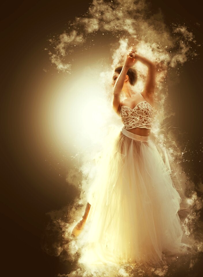 Ethereal dream smoke