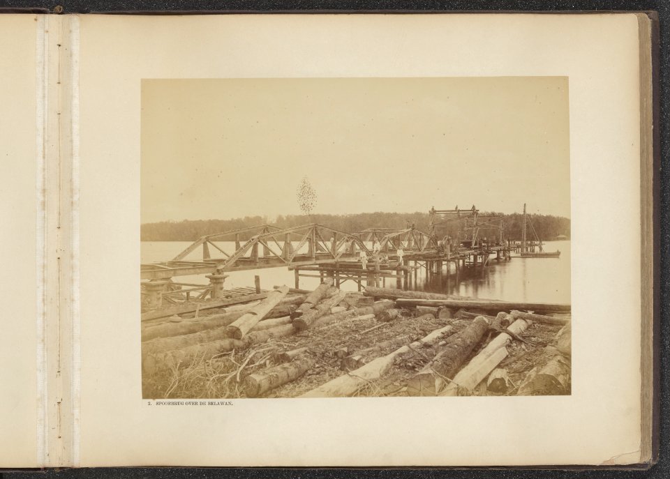 2. Spoorbrug over de Belawan, Bestanddeelnr 851 06