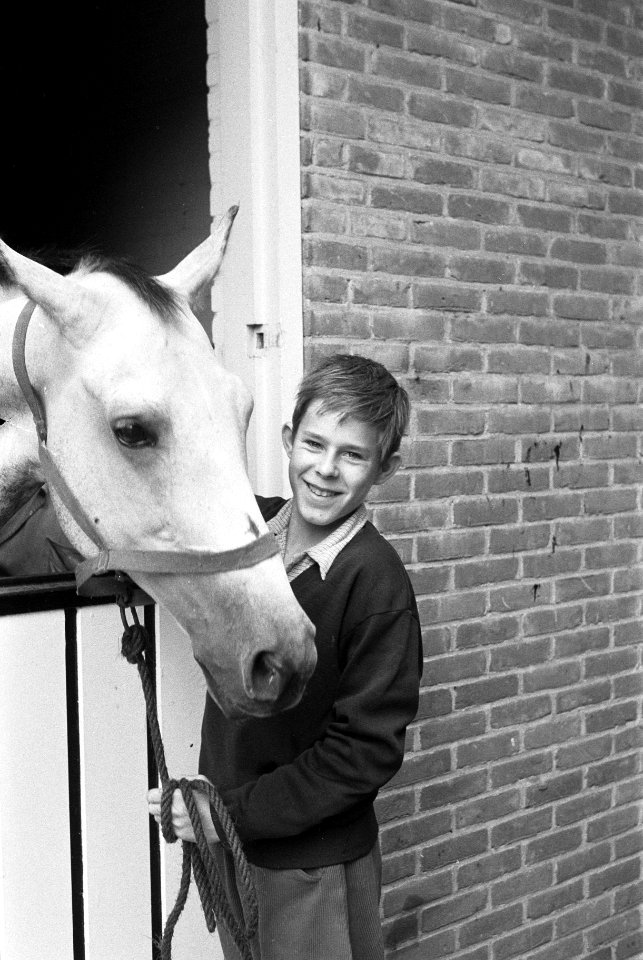 14-jarige Reitze van der Linden in film van Fons Rademakers film Het Mes, Bestanddeelnr 911-4374