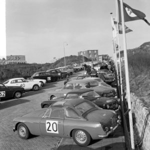 16e Tulpen Rally gestart in Noordwijk, overzicht, Bestanddeelnr 916-3303