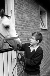 14-jarige Reitze van der Linden in film van Fons Rademakers film Het Mes, Bestanddeelnr 911-4376