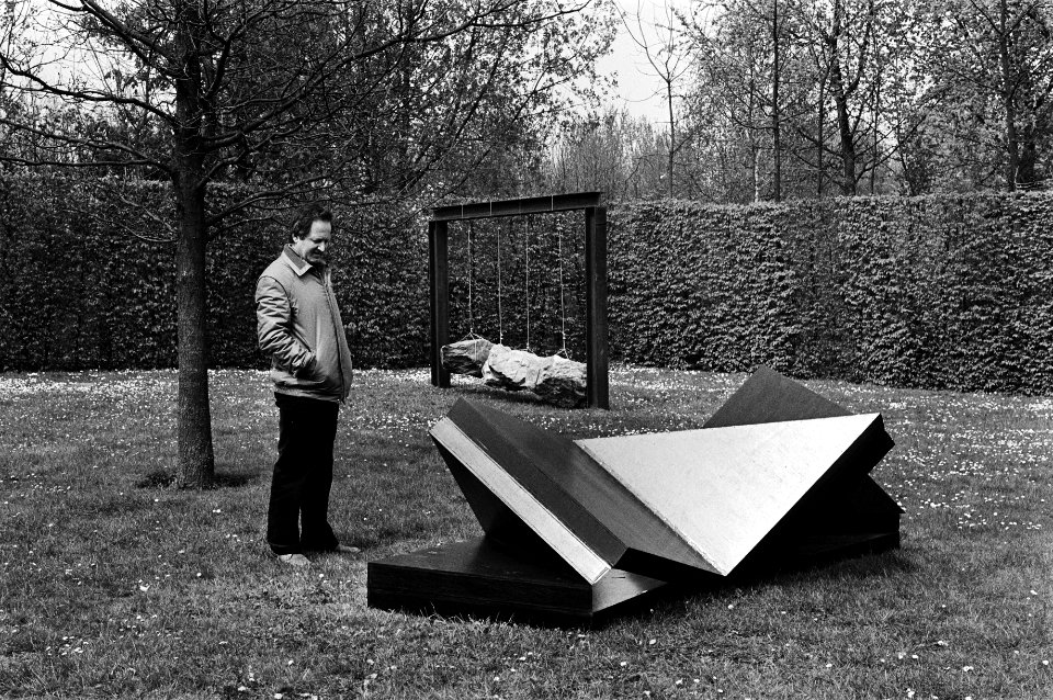 3e beeldententoonstelling in Amsterdamse Amstelpark van 28 april tot 30 augustus, een van de kunstwerken in het park, Bestanddeelnr 931-4512