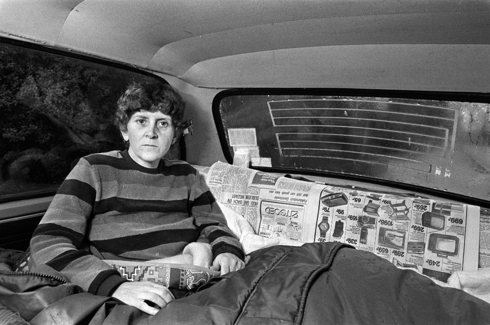 38-Jarige Willy van den Heuvel woont al 3 jaar in Mini Ede, uit protest dat zij , Bestanddeelnr 931-8945