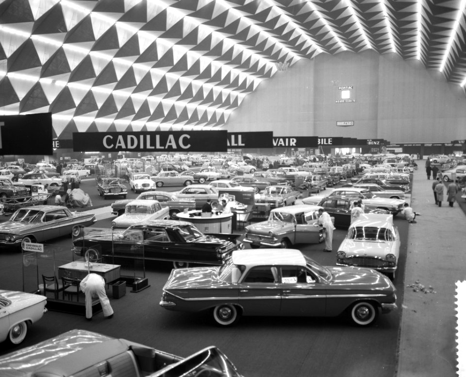 41e automobieltentoonstelling in Brussel, overzicht van de stands, Bestanddeelnr 911-9845