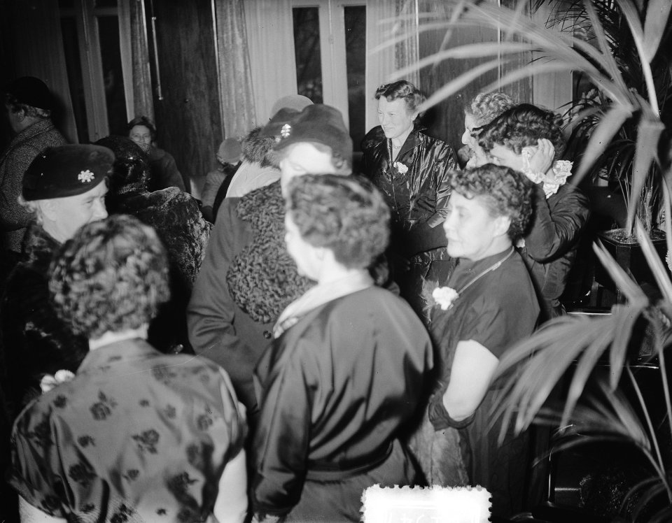 40 jaar jubilea Nederlandse Vereniging Huisvrouwen (Amsterdam) ( mevrouw Driesen, Bestanddeelnr 906-1347