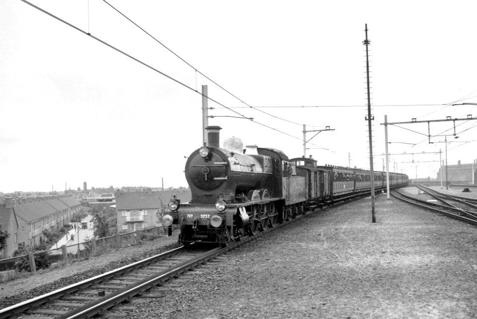 25 jaar Ned Ver van Belangstellenden in Spoor- en Tramwezen Stoomlocomotief (, Bestanddeelnr 907-8284