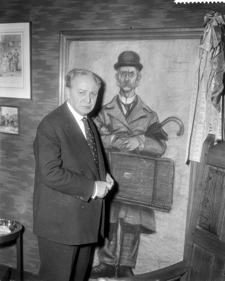25 februari as hoopt Frits van Dijk zijn 40 jarig toneeljubileum te vieren, Van , Bestanddeelnr 910-1679