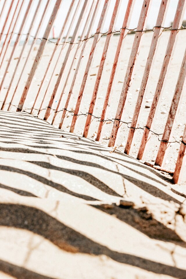 Brown wood fence