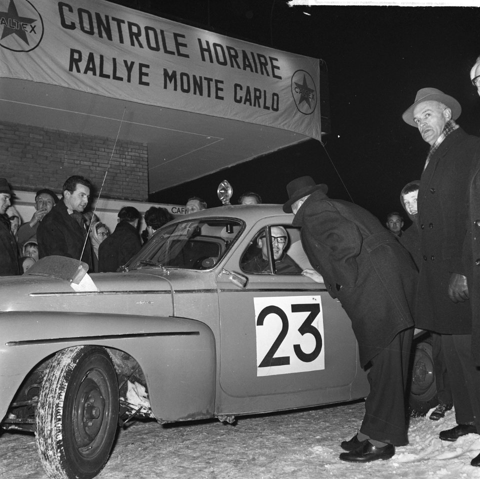 32e Rally Automobille Monte Carlo , Linschoten-Huisman, Bestanddeelnr 914-7299