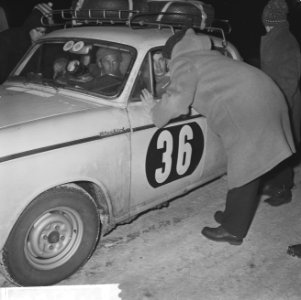 32e Rally Automobille Monte Carlo , Van Bergen -Steenka South-Africa, Bestanddeelnr 914-7301