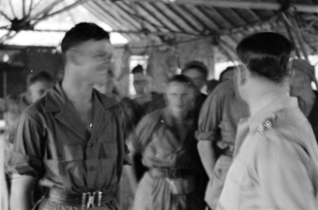 2e Infanterie Brigadegroep Generaal Kruls bezoekt het Prinses Marijkekamp bij, Bestanddeelnr 4319