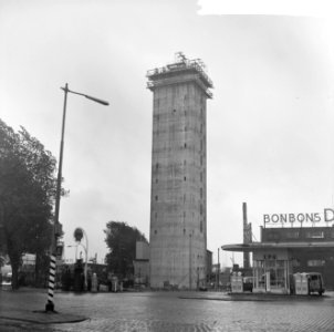 64 m hoge betonnen schacht aan marconiplein te Rotterdam, Bestanddeelnr 916-6269