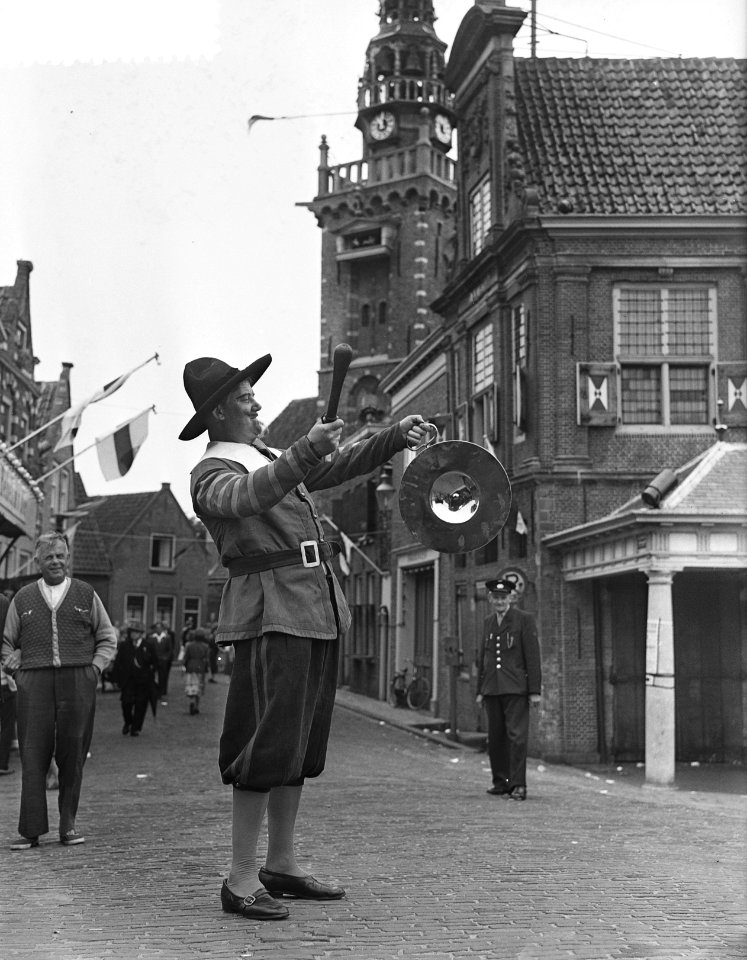 600 jaar Monnickendam, omroepers, Bestanddeelnr 907-2473
