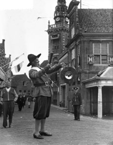 600 jaar Monnickendam, omroepers, Bestanddeelnr 907-2473